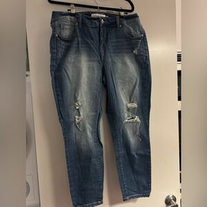 Torrid Girlfriend Jeans 14R